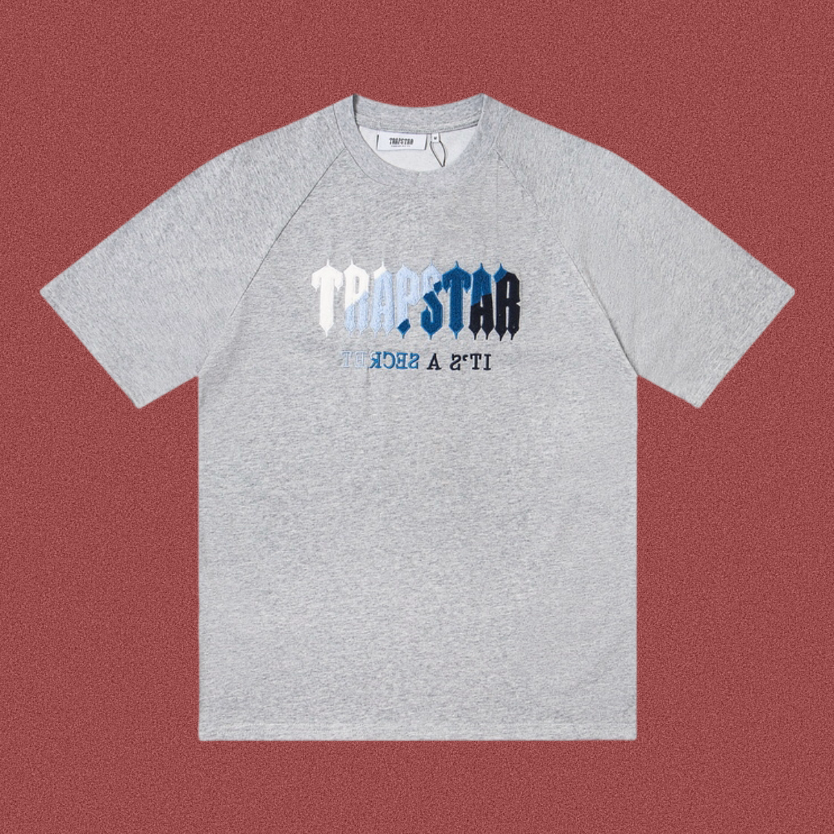 TRAPSTAR It's A Secret Terry Logo Grey T-Shirt