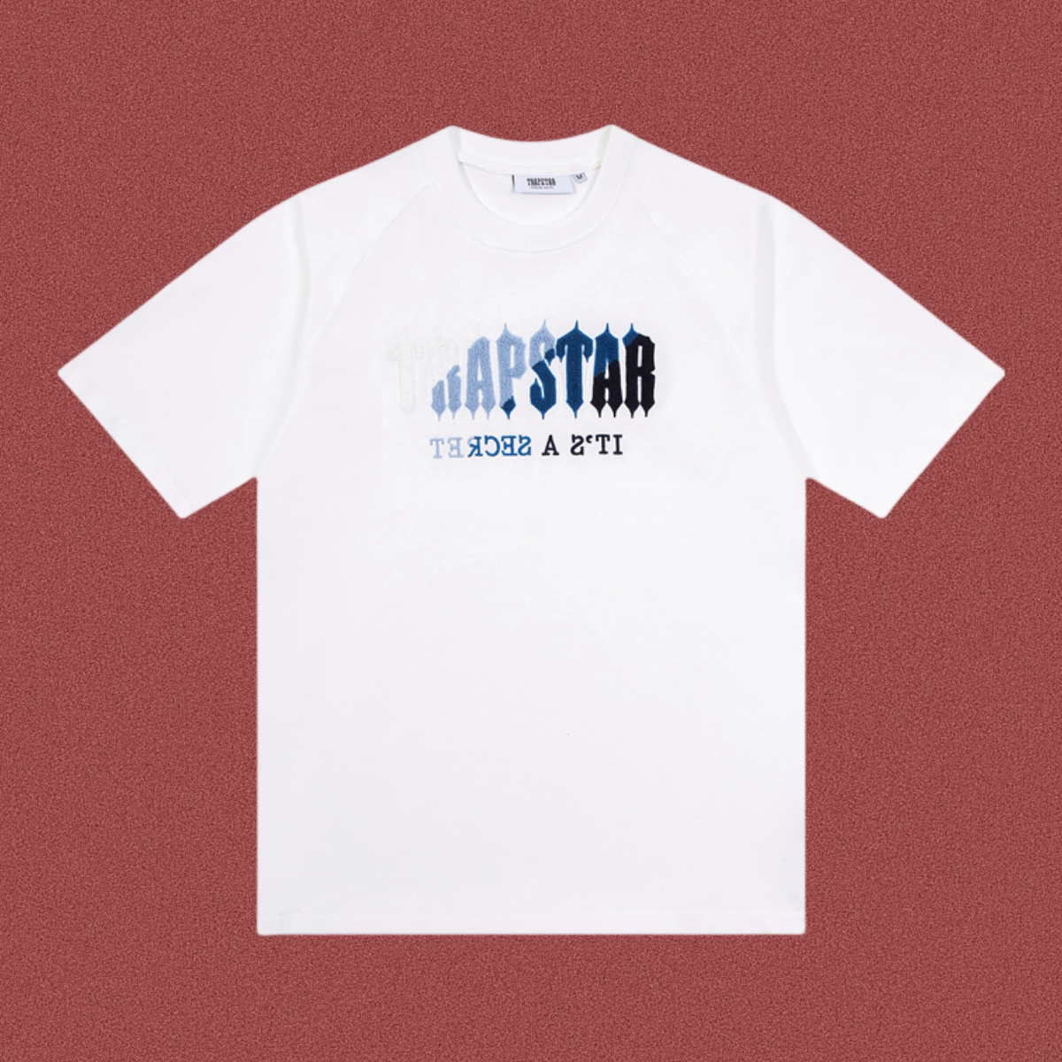 TRAPSTAR It's A Secret Terry Logo White T-Shirt