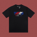 TRAPSTAR It's A Secret Multi Color Terry Logo Black T-Shirt