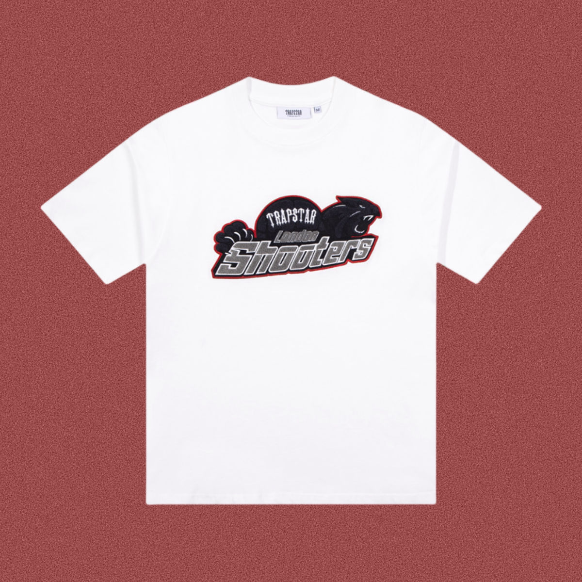TRAPSTAR London Shooters Terry Logo White T-Shirt