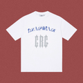 TRAPSTAR Gothic Logo White T-Shirt