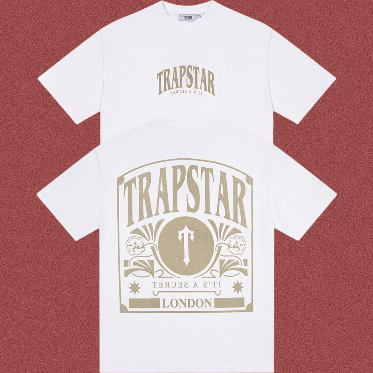 TRAPSTAR London Graphic Logo White T-Shirt