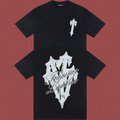 TRAPSTAR London Crystal Logo Graphic Black T-Shirt