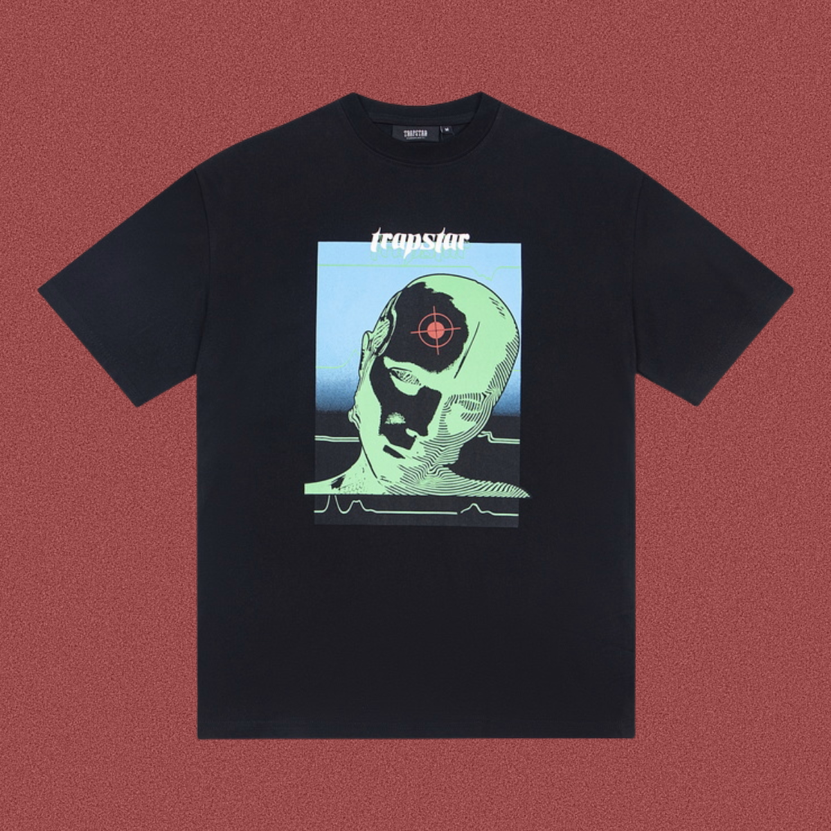 TRAPSTAR Graphic Print Black T-Shirt