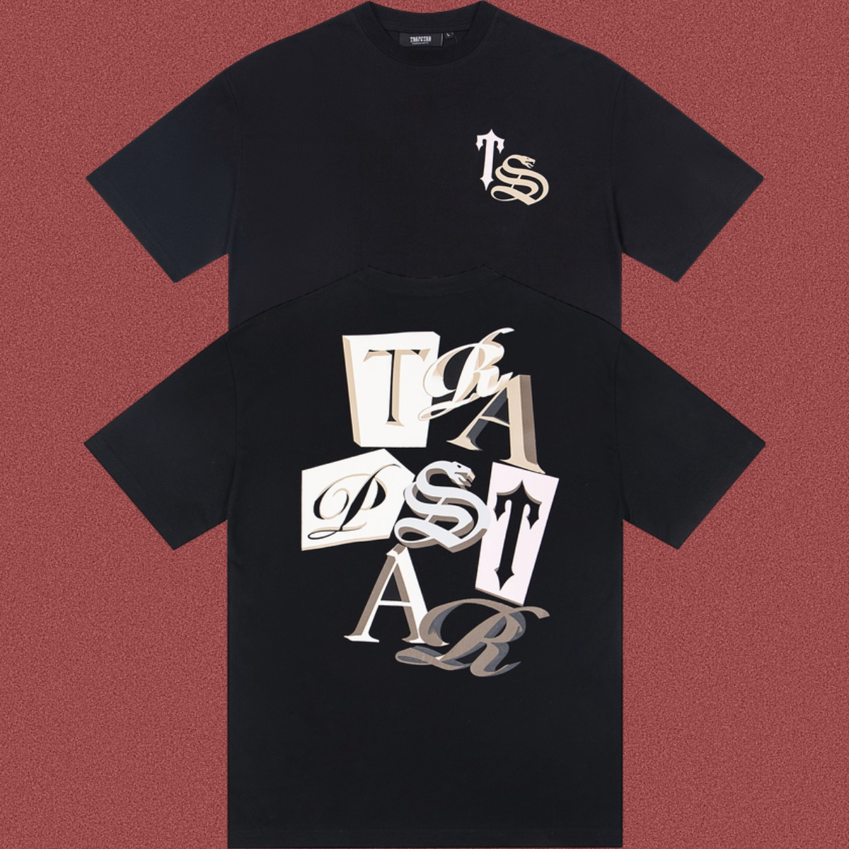 TRAPSTAR Layered Logo Graphic T-Shirt