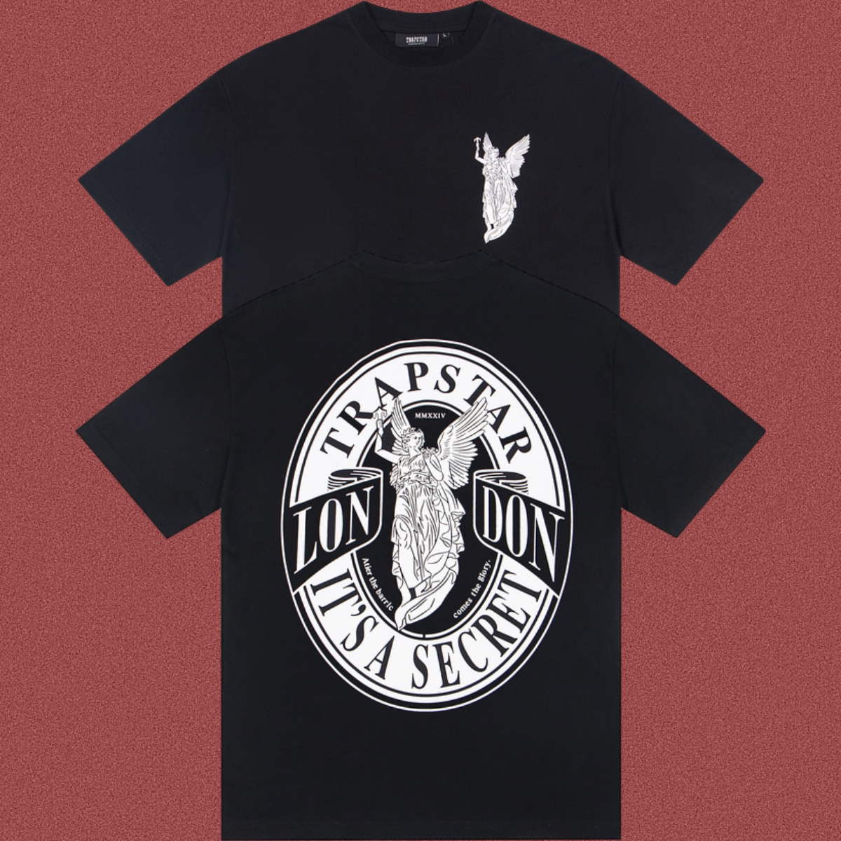 TRAPSTAR Angel Logo Graphic T-Shirt