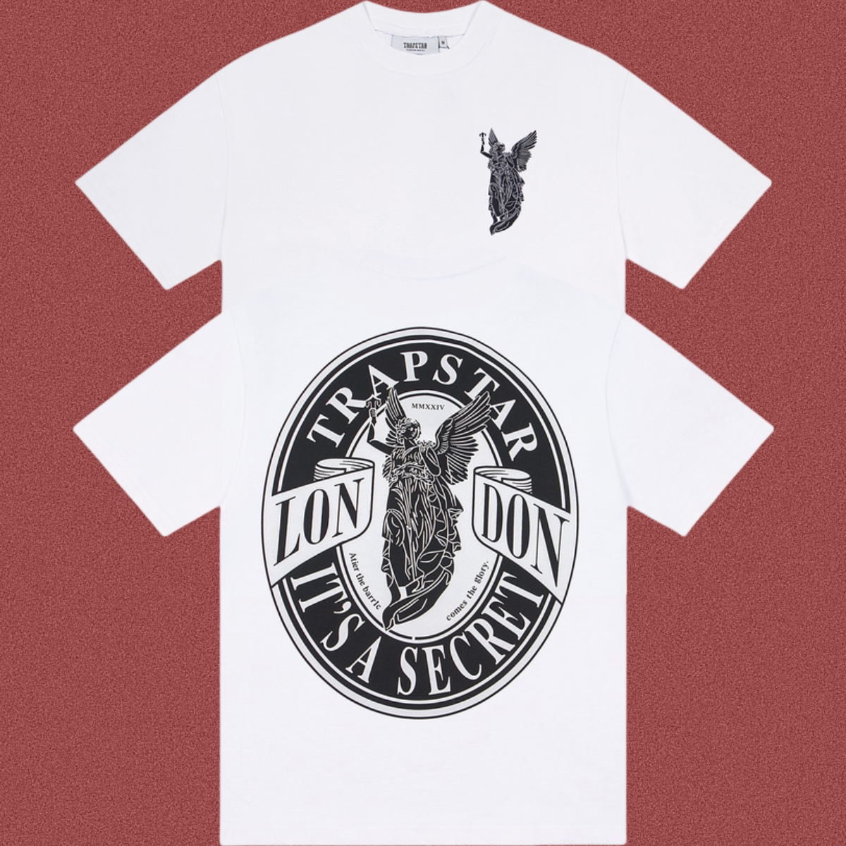 TRAPSTAR Angel Badge Graphic T-Shirt
