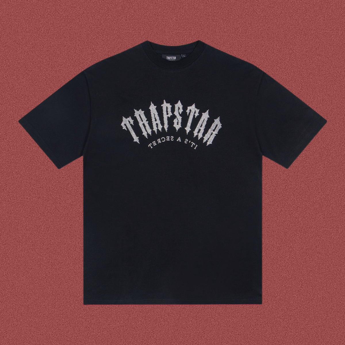 TRAPSTAR Crystal Logo T-Shirt Black