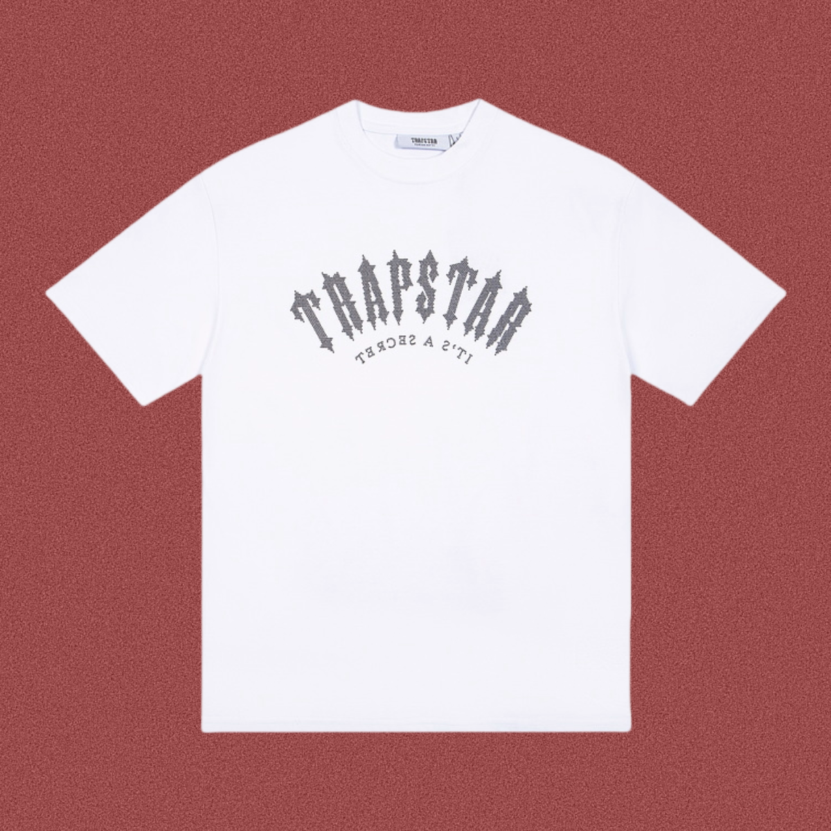 TRAPSTAR Crystal Arch Logo T-Shirt White