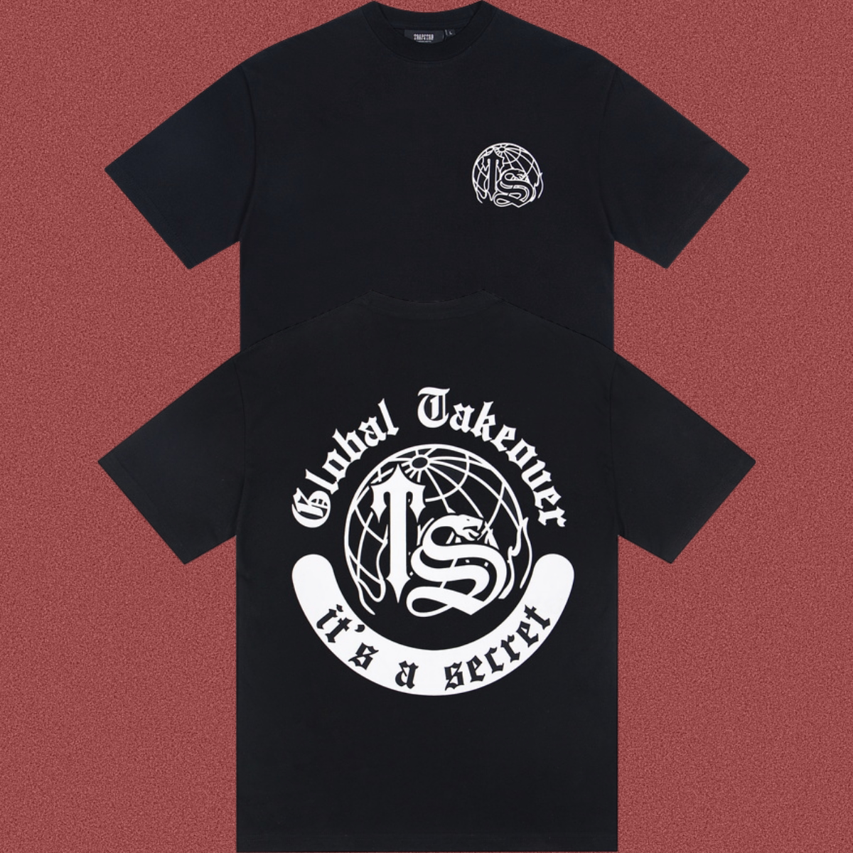 TRAPSTAR Global Takeover Graphic T-Shirt Black