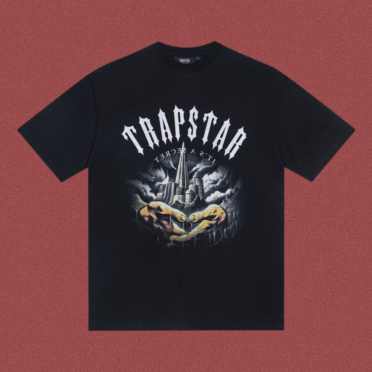 TRAPSTAR Secret Graphic T-Shirt Black
