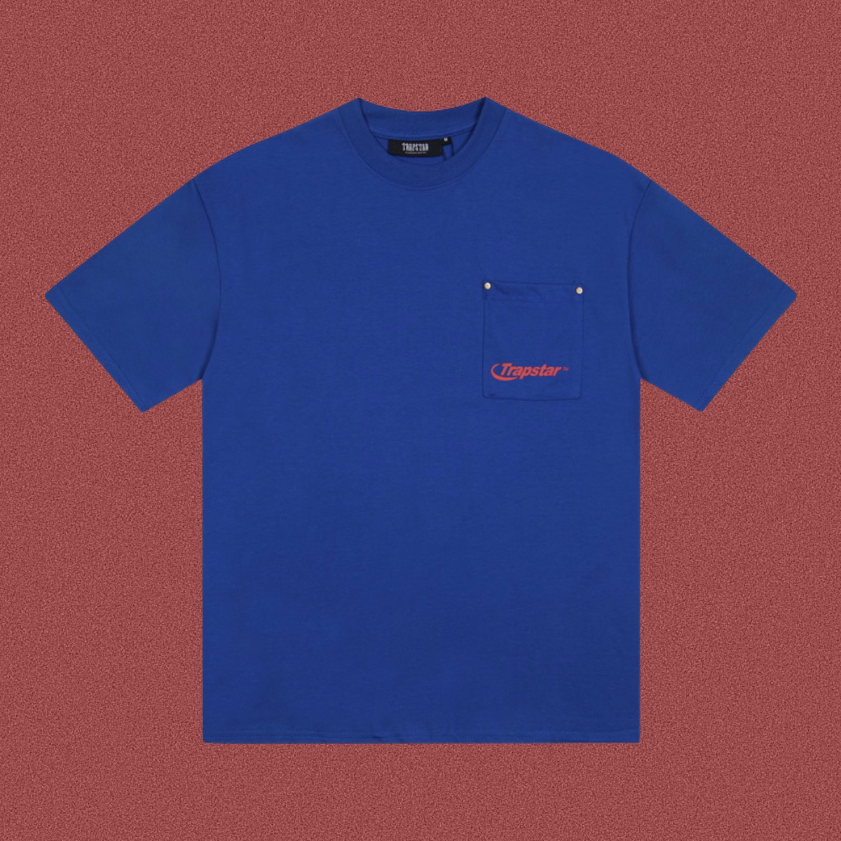 TRAPSTAR Pocket Logo T-Shirt Blue