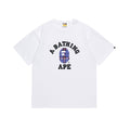BAPE Plaid Ape Logo Graphic T-Shirt