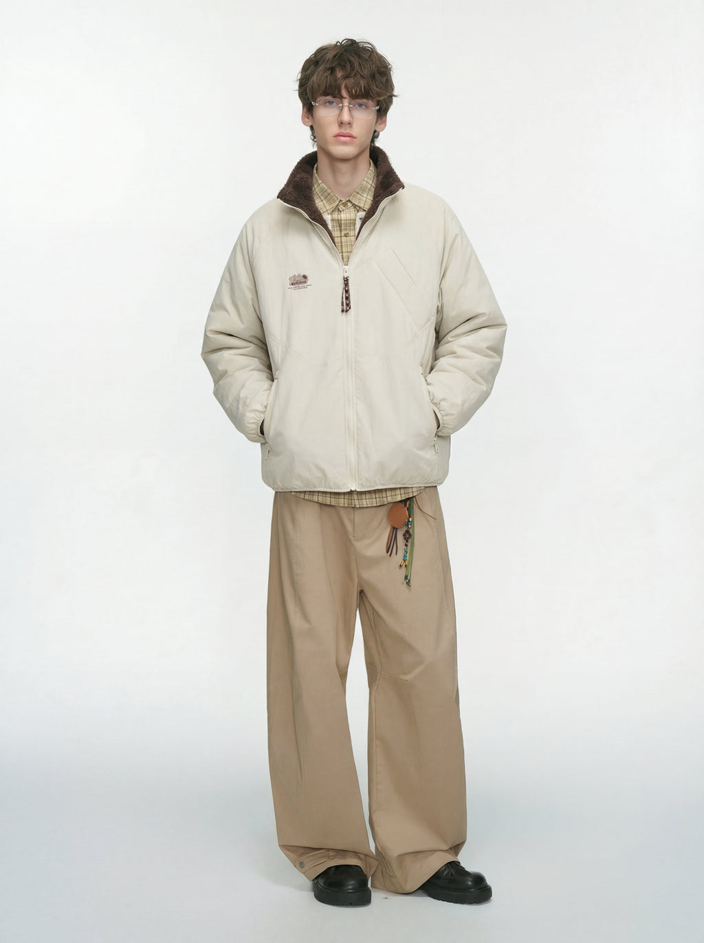 GlowCanopy - Men's Waterproof & Windproof Reversible Fleece Jacket