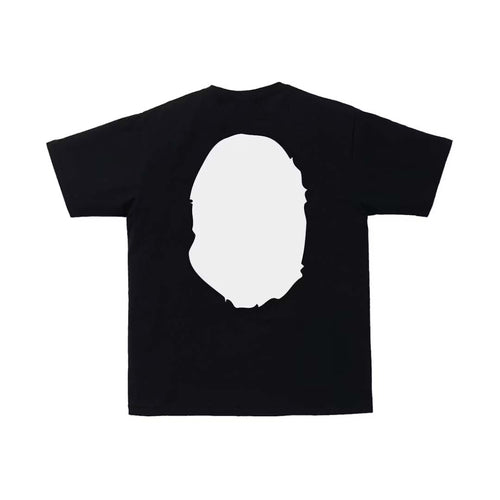 BAPE Bicolor Big Ape Head Tee Black