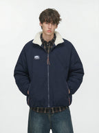 GlowCanopy - Men's Waterproof & Windproof Reversible Fleece Jacket