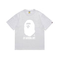 BAPE White Head Logo Graphic T-Shirt