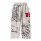 Vale Forever Cheetah Sweats 'Grey'